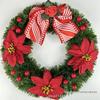 30cm Christmas Wreath with Artificial Flowers for Doors and Windows