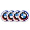 AXNX2 4Pcs 56/60/65mm Aluminum Car Wheel Center Hub Caps Sticker For BMW 3 5 6 7 1 Series Z4 X3 X6 E81 E71 E90 E93 F30 F10 E92 E60 E84