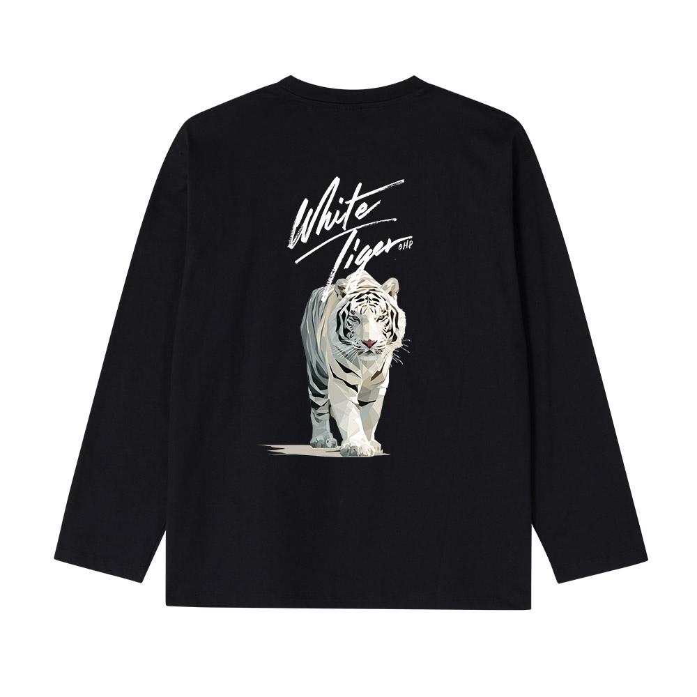 OHP Ohpxjoy Bbaekho Walking Basic Long Sleeve T-Shirt