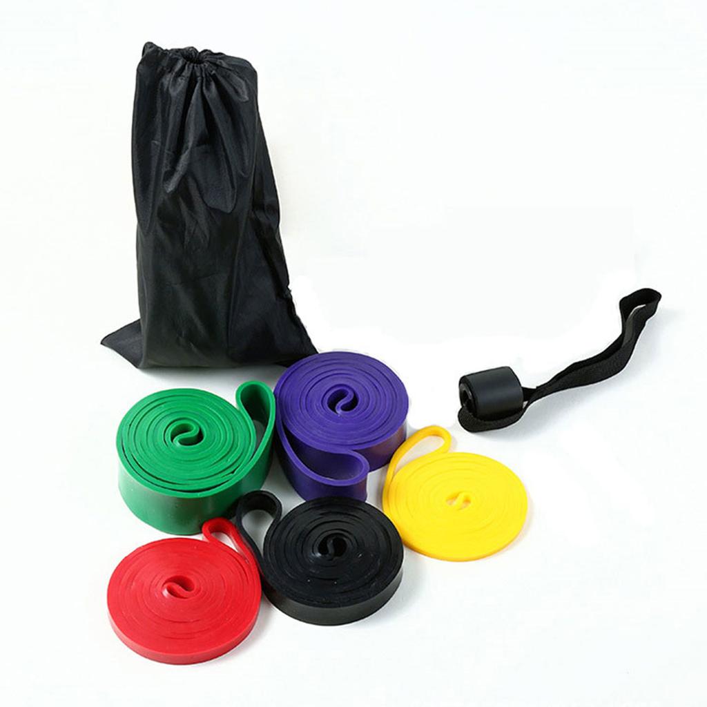 Long Resistance Band Elastic Exercise Band Workout Stretch Band for Exercise Strength Training Body Stretching