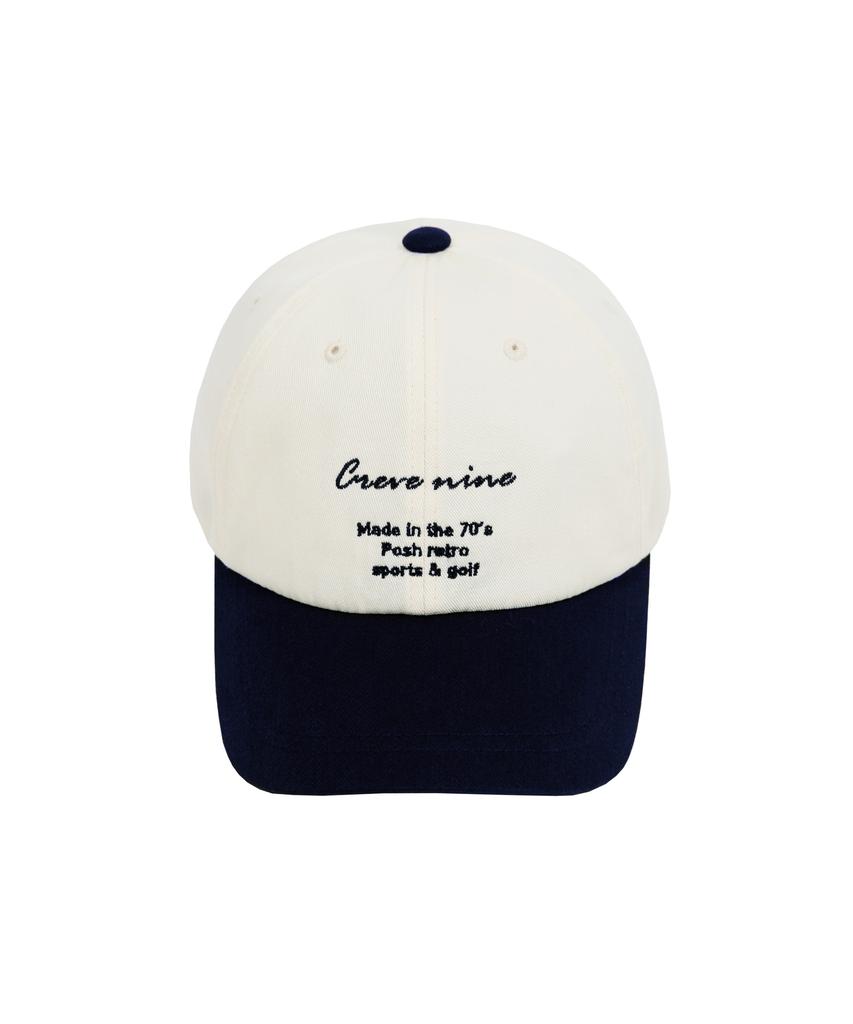 CREVE9 Retro Two-Tone Ball Cap Na