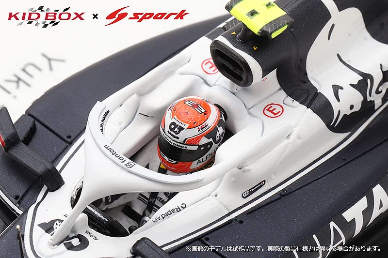 KID BOX Spark Scuderia AlphaTauri AT03 2022 Monaco GP Yuki Tsunoda Completed Product × 1/43 #22