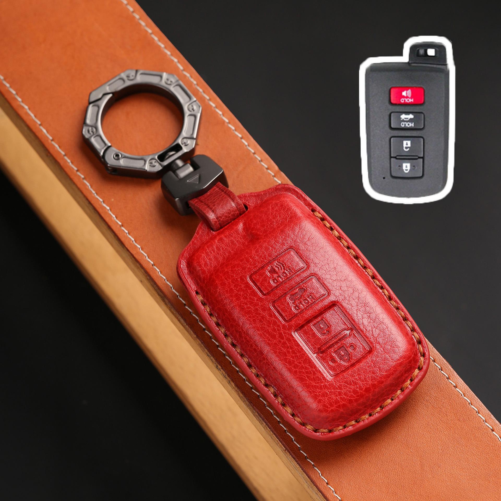 

Applicable To Toyota 7Th Generation Camry Key Set 12 Imported Kuluze Junrui Overbearing Land Cruiser Car Shell Buckle красный