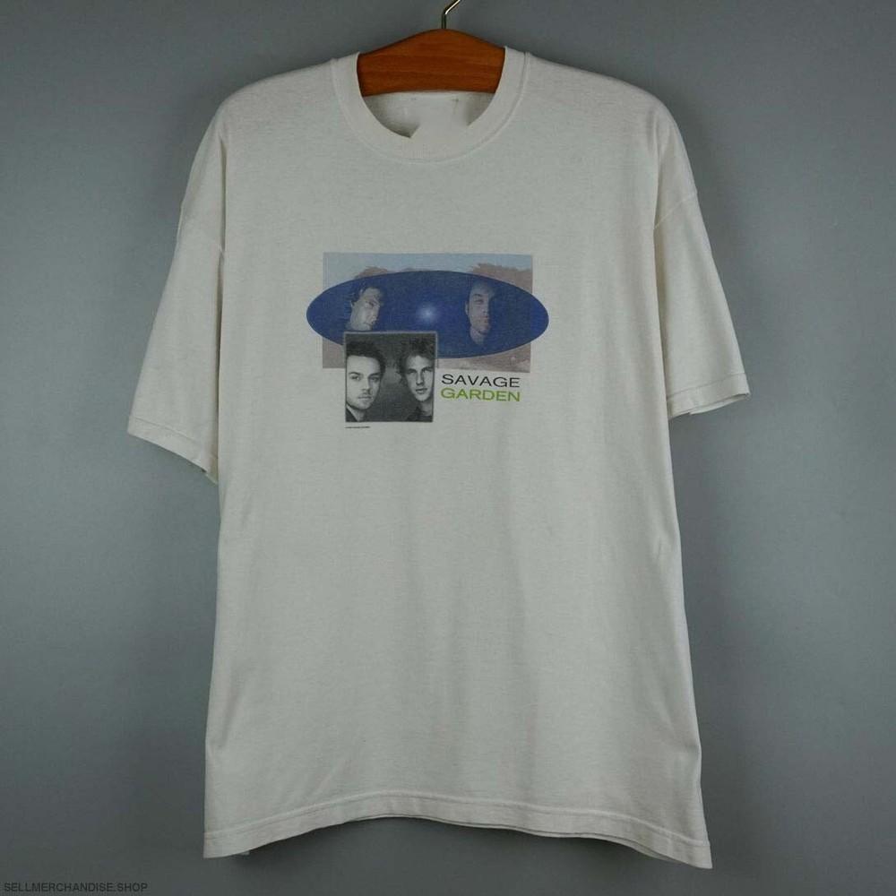 

Savage Garden White 100% Cotton Shirt Size S to 5XL Unisex T-Shirt XXXL