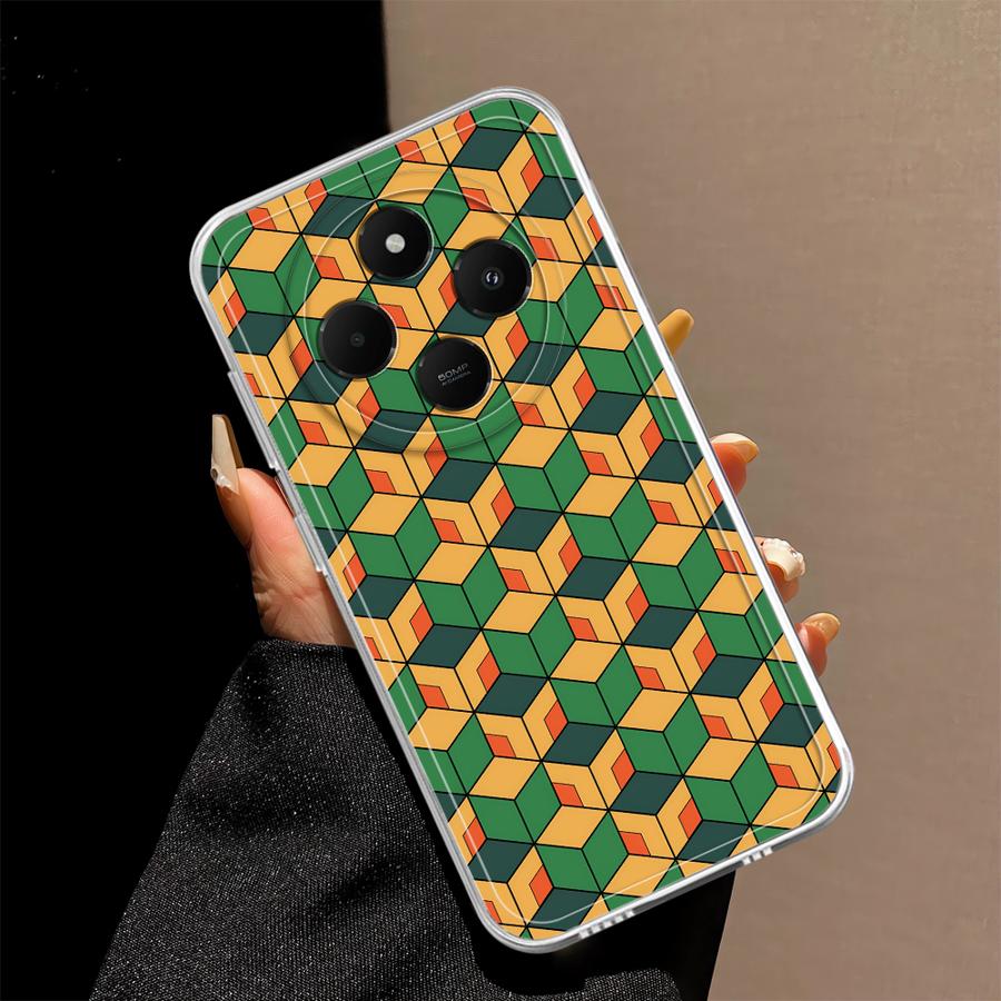 

Soft Phone Cover Case for Xiaomi Poco X3 Pro X3 NFC D-Demon S-Slayer Pattern Poco X3 NFC