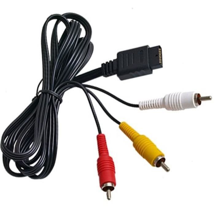 Câble Audio Vidéo - SONY - PS2/PS3 - 1.8m - Connecteur Standard - Transfert A/V