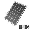 Camera Solar Charging Panel with Bracket 3W 5V Monocrystalline Silicon Type C Security Camera Solar 