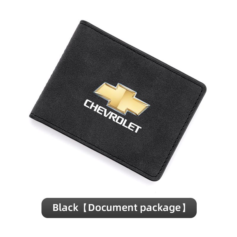 Führerschein-Tasche Lederhülle Ausweishalter Für Chevrolet Corvette Montana TrailBlazer Silverado Traverse Camaro Suburba