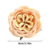 1/2/5Pcs Silk Retro Rose Heads Artificial Flower Decor Wedding Bridal Hairdress Home Party Decoration Fake Flower Wall Accessory