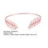 Bohemian Style Headband Greek Beauty Golden Leaf Hair Hoop Headdress Cosplay Festivals Metal Hair Accessories