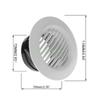 24TE Round Air Vent Extract Grille Diffuser Ducting Ventilation Cover 100mm