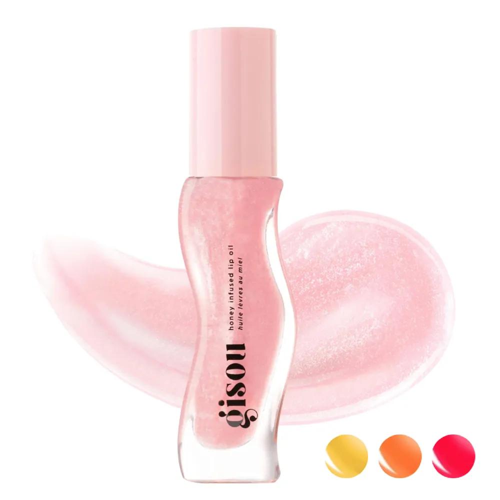 Gisou Honey Infused Lip Oil 8ml, Choose 1 of 5 Colors Mango Passion Punch