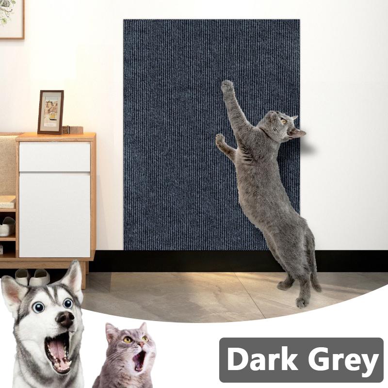 Cat Scratching Mat DIY Cats Scratch Board Sofa Protection Paws Sharpen Trimmable Self-adhesive Carpet Cats Anti-scratching Board
