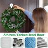 Sturdy ABS and Iron Materials White Magnetic Hook Portable Accessory for Home and Office Supplies Craft Enthusiasts