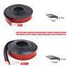 Mud Flaps Trim Rubber Protector Cover Fender Flares Car Wheel Arches Wing Expander Arch Eyebrow Mudguard for CAR SUV Pickup MPV