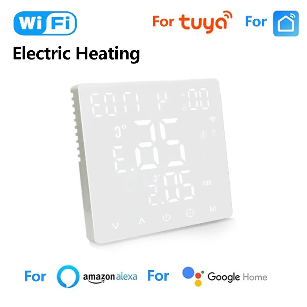 For Tuya Smart LCD WiFi Thermostat Water Electric Gas Boiler Floor Heating Thermostat Underfloor Heating Home Automation