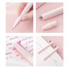 1pcs Triangular Multi-color Pen, Planwith Sign Series 3 Colors 0.5mm Point Gel Pen Multifunctional Liner Marker School
