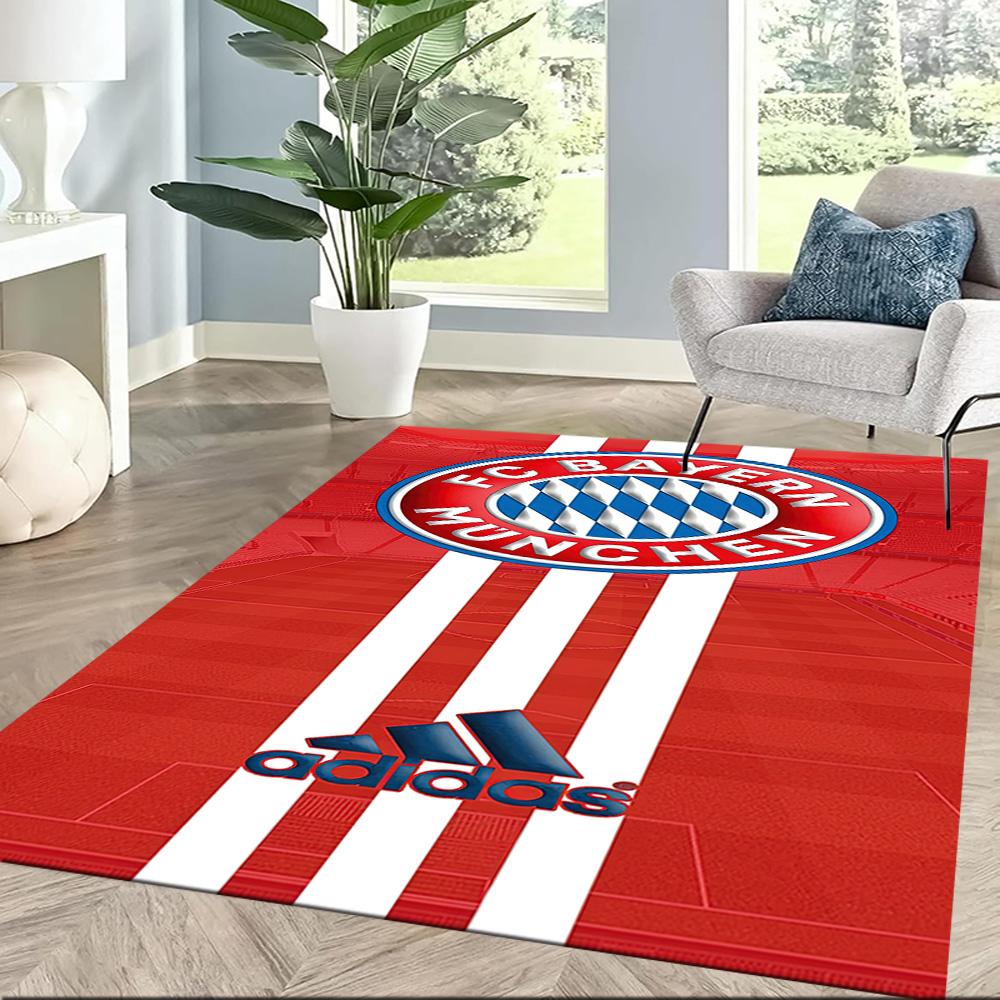 Bayern Munich Floor Rug Office Rug Perfect for Bedrooms Balcony Game Room Entryway Antislip Carpet Decorate Offices