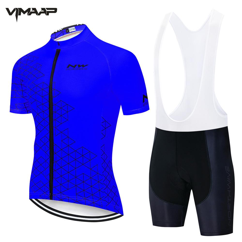 Cross-border NW New Cycling Suit Summer Short-sleeved Top Men's Road Bike Large Size Quick-drying Perspiration Breathable