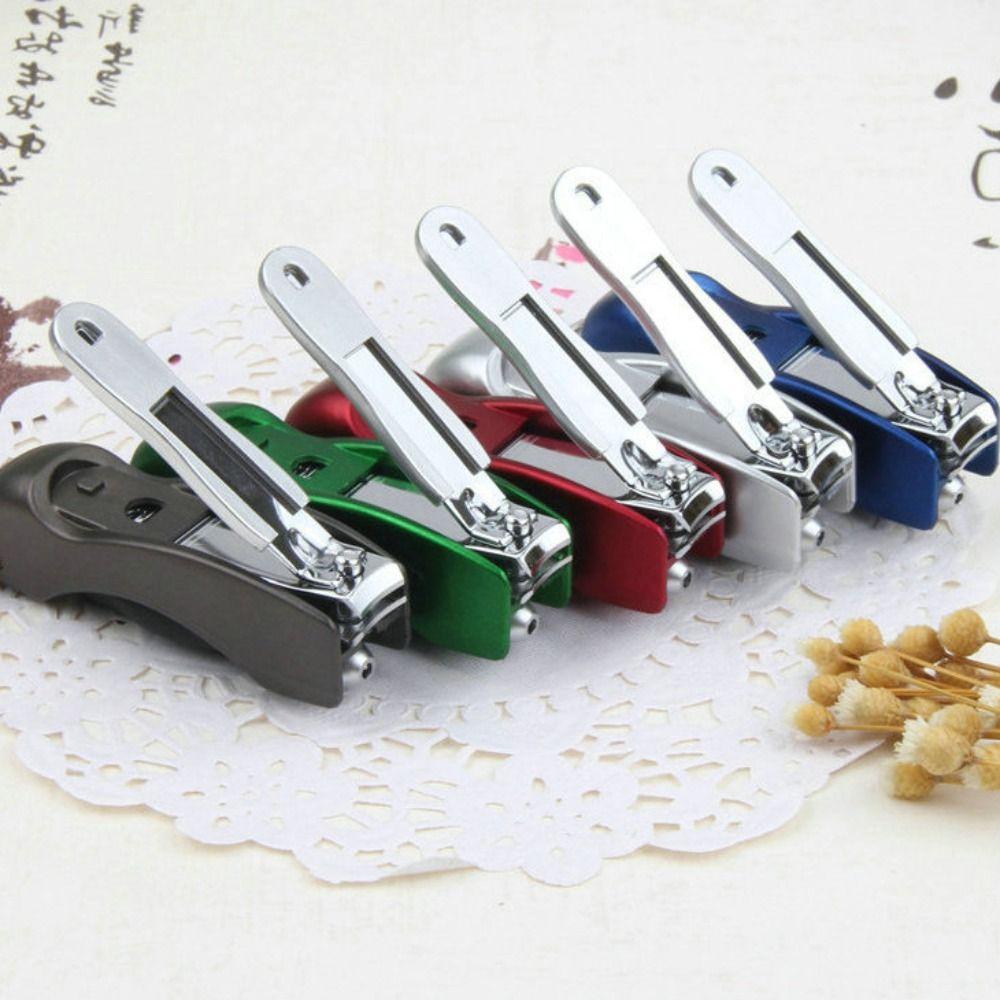 ABS Nail Clipper Ballpoint Pen Folding Refill Ball Pen Funny Integrated Ballpoint Pen  Kids Toy