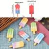 10/20/40 Pieces of 7-color Ice Cream Pendant, Rainbow Resin Popsicle Pendant, DIY Earrings, Keychains, Necklaces, Bracelets, Jewelry Making