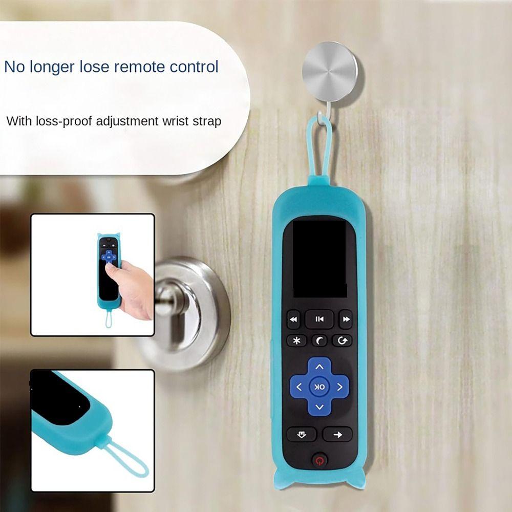 Wrist Strip TV Remote Control Cover Dust Proof Protective Controller Replacement Cover  Home Decor