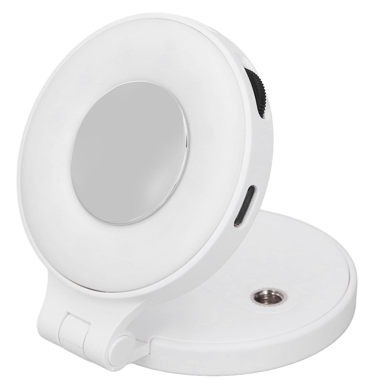 

Магнитная селфи-лампа для телефона, заполняющий свет для фотосъемки, макияжа, видеоконференции с подставкой