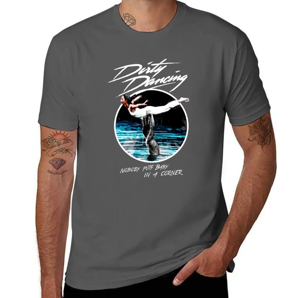 Dirty Dancing 80s Movie T-Shirt rapper graphic tees plus size tops hippie clothes clothing for men