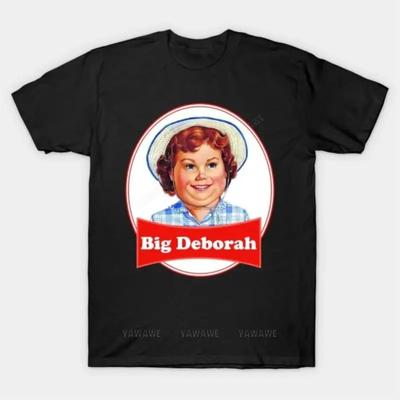 Erwachsenen-T-Shirt-Tops Teenager-T-Shirt Big Deborah T-Shirt Marke lässig kurzärmelig für Männer Übergroßes Herren-Sommer-T-Shirt