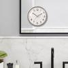 Bathroom Clock Waterproof Suction Cup Battery Operated Alarm 3 Inches Battery Operated Small Bathroom Clocks for Home