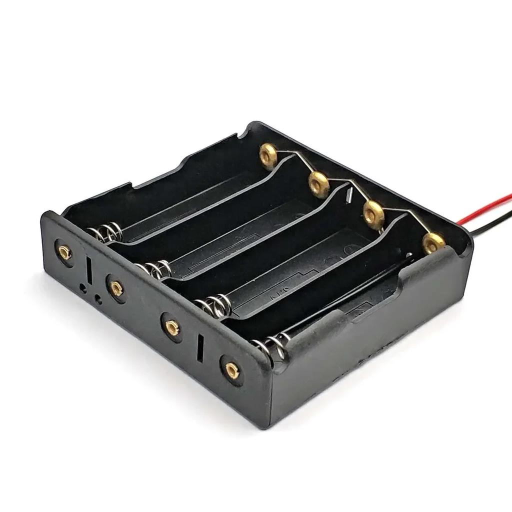18650 Power Bank Cases 4 18650 Battery Holder Storage Box Case 18650 Paralle / Series Connection Battery Box