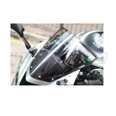 Motorcycle ZX6R Windshield Windscreen Double Bubble For Kawasaki Ninja ZX-6R 636 ZX 6R ZX636 2009 2010 -