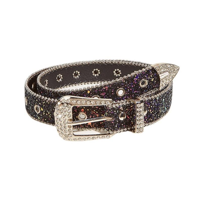 

Взрослый ремень со стразами для платья, хрустальный бриллиантовый пояс для талии, широкий пояс для талии со сверкающими стразами, женский формальный пояс 1
