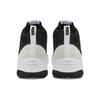 Puma Rebound Future Evo Core Fabric Leather Mid-Top Retro Basketball Shoes Unisex sneaker Black White 386379-01