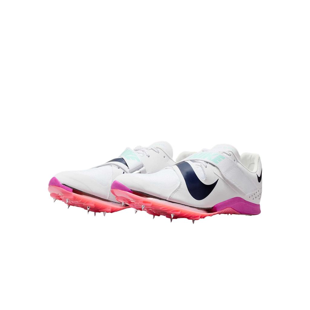 Nike Long Jump Elite White/Bright Crimson/Obsidian Men Cleats FZ9326-101