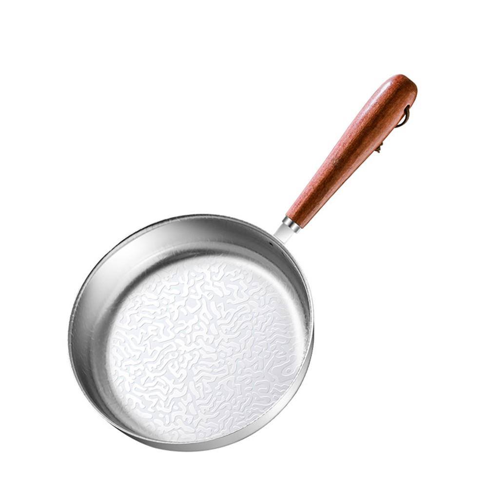 Easily Cleanable Non Small Frying Pan with Snowflake Pattern