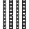 Kit de rail d'arrimage E Track, Ensemble de 30 pièces de 5 pieds de rails E comprenant 4 rails en acier et 2 fentes simples et 8 anneaux en O et 8 sangles d'arrimage avec anneau en D et 8 embouts, Sécurisation