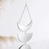 Nordic Minimalist Acrylic Sun And Moon Wall Mirror Trendy Ins Style Home Decor Creative Hanging Wall Art