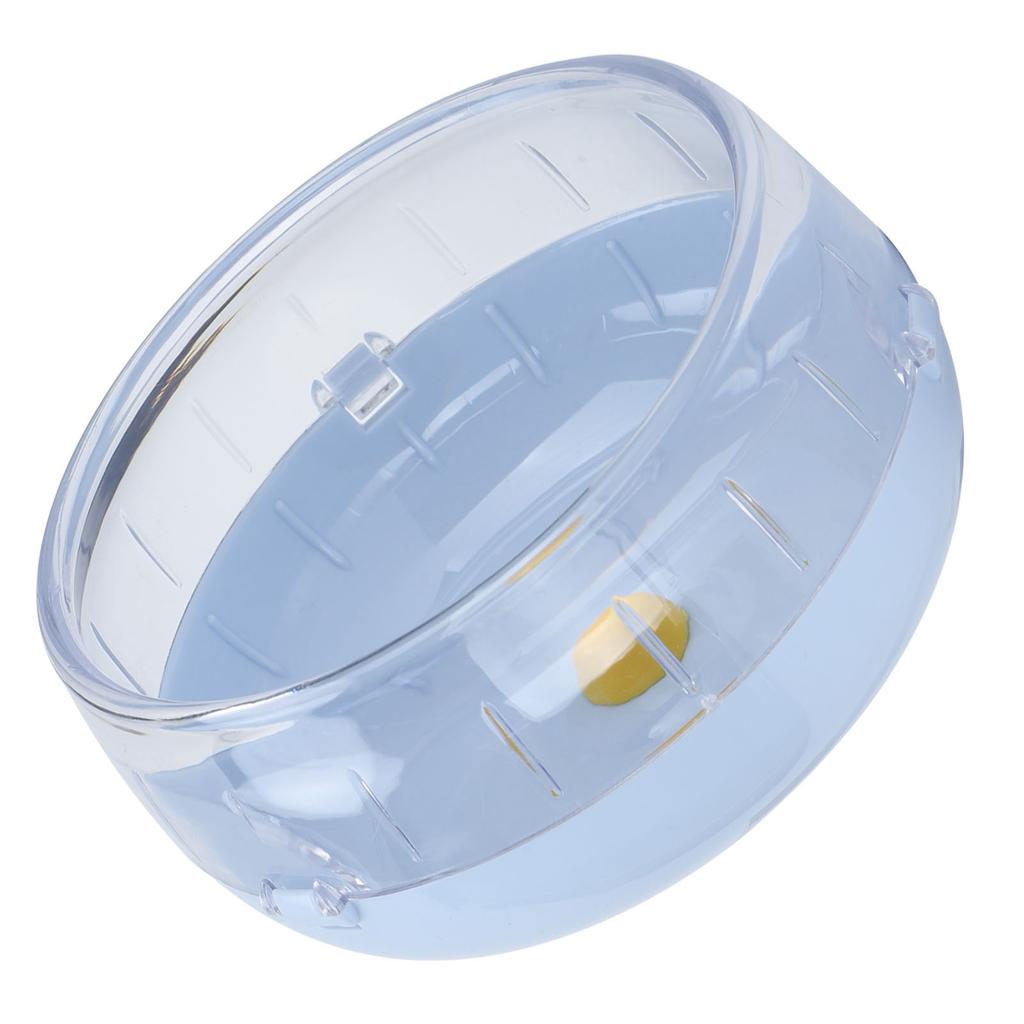 Small Pet Hamster Running Wheel Toy Roller Round Super Silent Cage Supplies ExerciseBlue 12CM