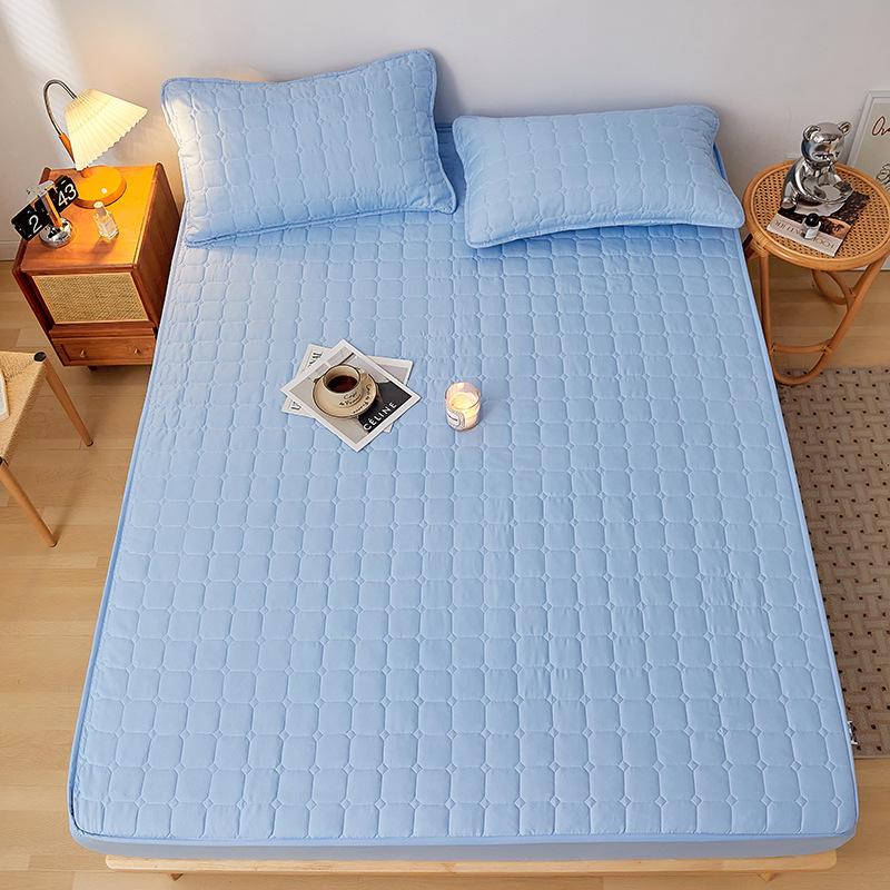 Padded Thickened Mattress Single-piece Bedspread Simmons Mattress Protective Cover Dust Cover All-inclusive Bed Sheet Bed Cover