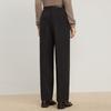 Elva' Island Women's Pleated Straight-Leg Suit Pants