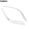 Front Fog Light Lamp Eyebrow Cover Trim For Mazda 6 Atenza 2013-2015 2016 Chrome Car Front Foglight Eyelid Strip Accessories