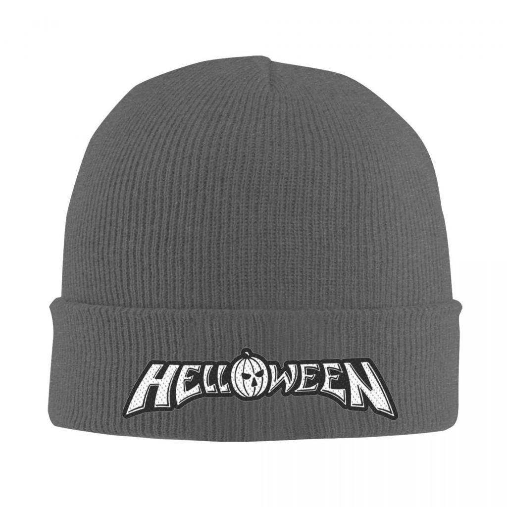 Helloween Rock Band Warm Knitted Cap Winter Knit Bonnet Hat Skullies Beanies Hip Hop Caps for Unisex