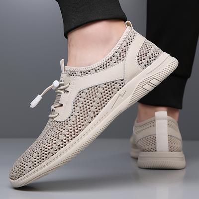 Mode Herren ausgehöhlte Freizeitschuhe Outdoor Casual Sneakers Atmungsaktiv Sportlich Leicht Herren Erwachsene hochwertige Schuhe