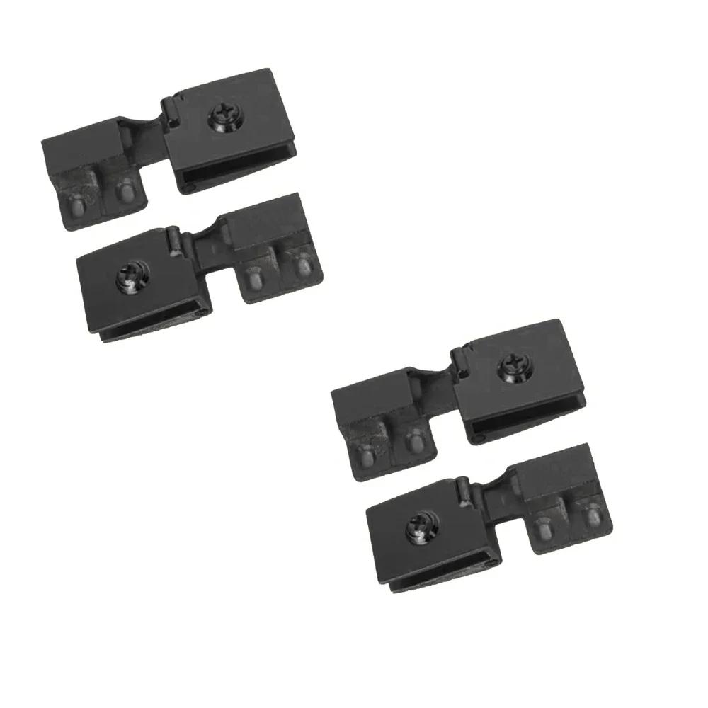 

For Bathroom Renovation Frameless Glass Door Hinges Adjustable Tension Hinges Adjustable Tension Rust Resistant Material чорний