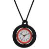 Analog Pocket Watch, Nurse Watch, Pendant Watch, Waterproof, Silicone Necklace Watch with Removable Case, Simple and Stylish, Black, for Men and Women