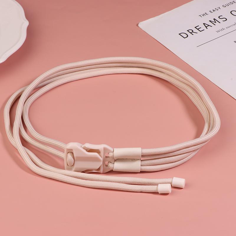 

Высококачественный простой ремень унисекс для джинсов, нишевый, усовершенствованный дизайн пряжки, эластичный ремень 125cm бежевый