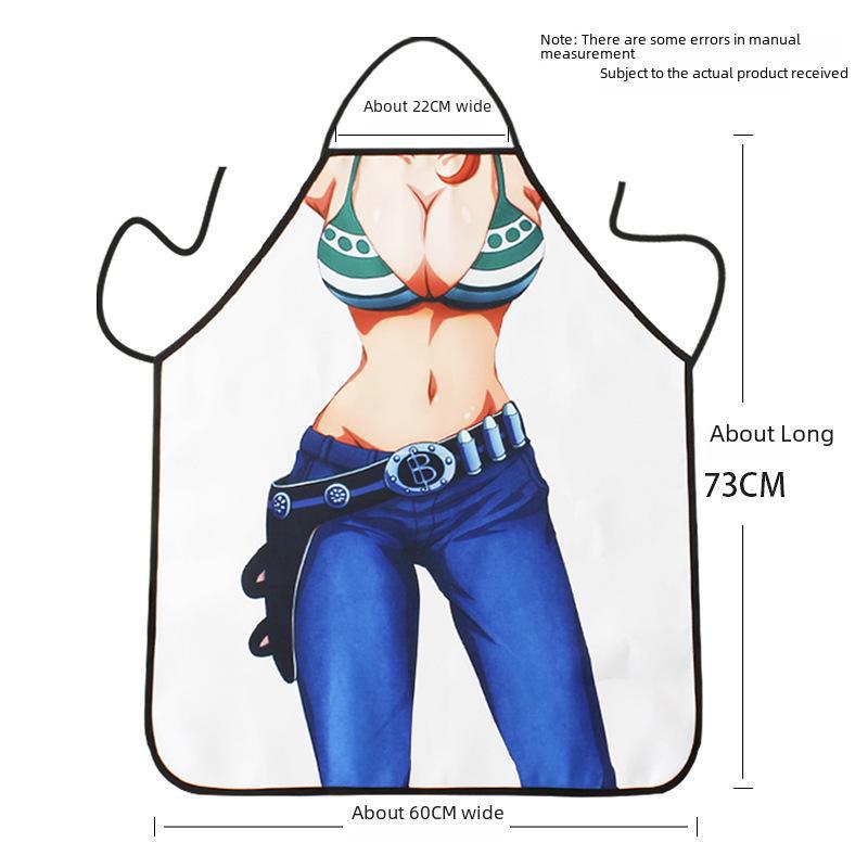 Novelty Muscle Man Apron - Creative Funny Design