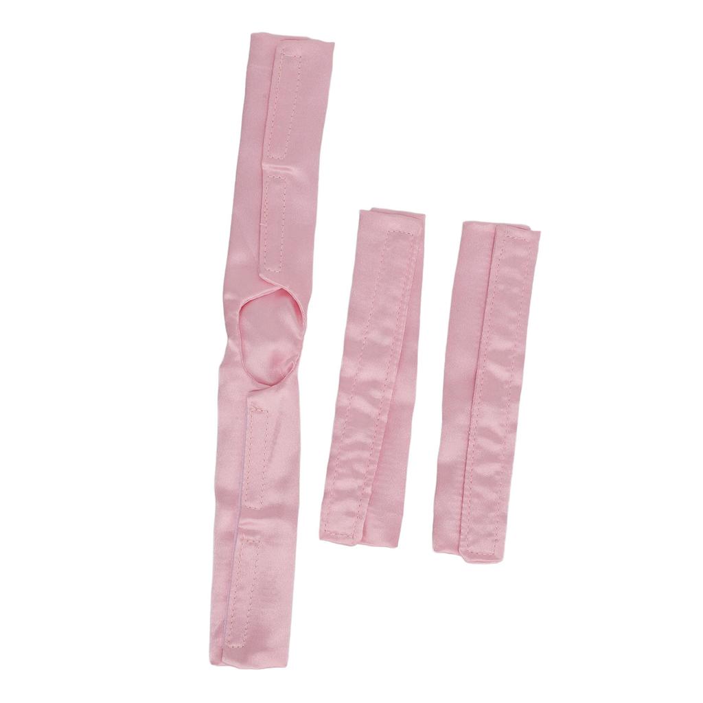 3pcs Satin Strap Cover Reducing Red Marks Breathable Universal Reusable Satin Face Cushion for Breathing Machine