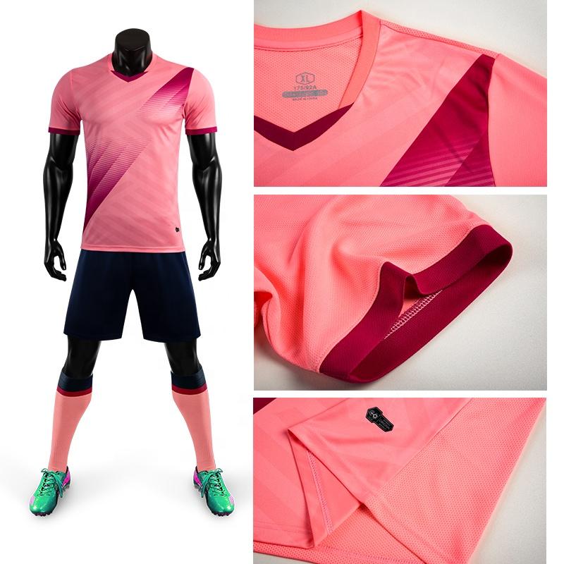 New Model Sports Sublimation Soccer Jersey Team Shirt Custom Football Uniform Soccer Jersey Set